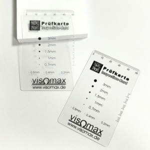 นามบัตรอะคริลิคใสแบบใหม่ คุณภาพพรีเมียม พิมพ์ลายตามสั่ง - Product Image 1