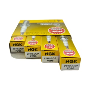 Bougies d'allumage NGK pour voitures, pièces d'allumage moteur, distributeur vérifié, 7096 ZFR5EGP pour <span class=keywords><strong>VW</strong></span> 1.6L 2007-2016 - Product Image 3