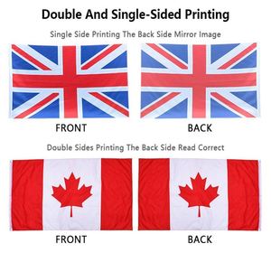 Promotion : Drapeaux et bannières extérieurs 3x5 pieds, double face, sublimation, vierges, personnalisables avec n'importe quel logo - Product Image 2