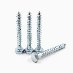 Vis à tête hexagonale LeGood en acier au carbone zingué, filetage 1/2 po, longueur 10 po, tête 3/4 po, ASME B18.2.1 - Product Image 4