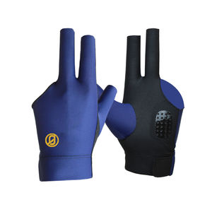 Gants de <span class=keywords><strong>billard</strong></span> professionnels en gros, personnalisés, durables, antidérapants, respirants, à 3 doigts, pour joueurs de table, effet seconde peau - Product Image 6