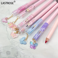 Crayon à lèvres en gros avec porte-clés et clip métallique, étui de rangement pour crayon à lèvres, crayon à lèvres végétalien crémeux