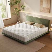 Matelas orthopédique à ressorts ensachés Euro Top pour hôtel, avec mousse à mémoire de forme en gel, compressé, tailles Queen et King