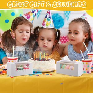 Cajas para Galletas <span class=keywords><strong>de</strong></span> Panadería con Ventana, Contenedor para Bizcochos <span class=keywords><strong>de</strong></span> Calabaza, Caja para <span class=keywords><strong>Donuts</strong></span>, Empaque Seguro para Pasteles, Muffins, Dulces <span class=keywords><strong>y</strong></span> Golosinas - Product Image 6