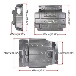 Steel <b>Engine</b> Transmission Radiator Skid Plate For 2015-2022 Ford F150 4WD 2.7L 3.5L <b>Models</b> - Product Image 1