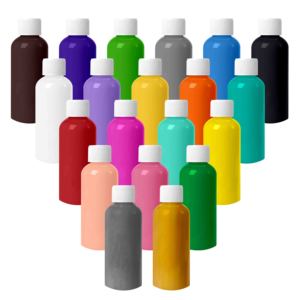 60ml DIY fluido oso pintura figura oso pintura para niños verter pintura fluido arte líquido pigmento Color acrílico pinturas lienzo - Product Image 2