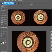 OPTO-EDU A18.4903 mikroskop perbandingan Stereo Digital