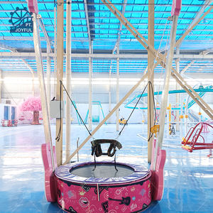 Amusement intérieur Kids Bungee Trampoline Jumping Ride Aire de jeux Attraction pour les locations de fêtes - Product Image 5