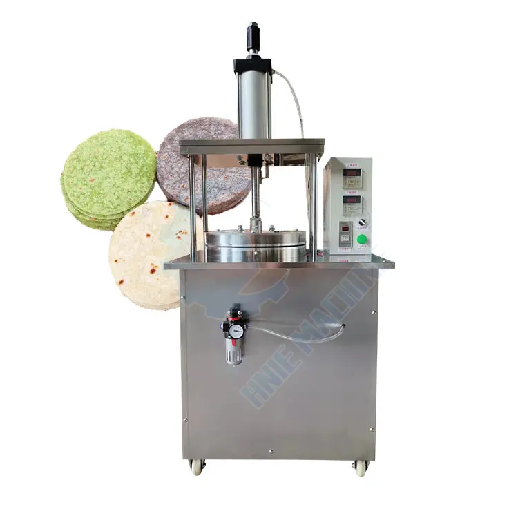 Chinesische Chapati automatische Krepp kommerzielle Roti Big Taco Blume Tortilla machen Maschine