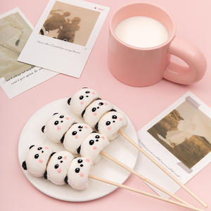 Çocuklar İçin Çubuklu Karikatür Panda ve Ördek Şeklinde Gazlı Jel Marshmallow, Atıştırmalık ve Perakende Satış Marshmallow Pops - Product Image 2