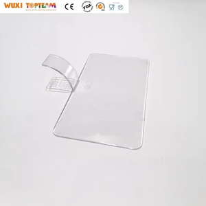 Plateau à gâteau rectangulaire en plastique biodégradable et écologique, mini-plat pour desserts, idéal pour les fêtes - Product Image 4