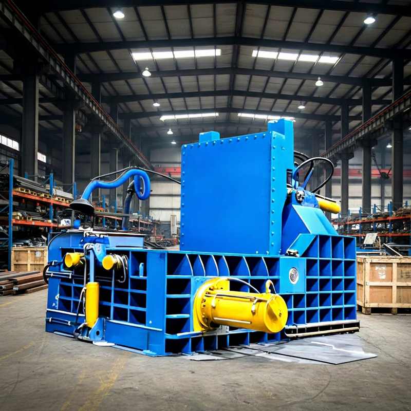 Durable Hydraulic Baling Press for Recycling