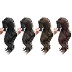 WEC9943 Wave Wave extension in due pezzi quadrati SD-240526 capelli umani - Product Image 1