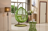 Fauteuil suspendu moderne en métal pour adulte, chaise balançoire d'extérieur et d'intérieur, hamac suspendu, mobilier de patio élégant, chaises œuf suspendues pour chambre et parc