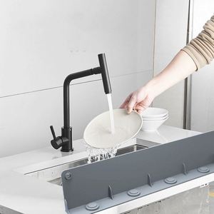 Placa Protectora Contra Salpicaduras de Agua para Fregadero de Cocina, con Fuerte Succión, Placa de Silicona Impermeable, Protector Contra Salpicaduras de Agua - Product Image 1