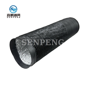 Hvac phụ tùng xoắn ốc loại PVC nhôm ống thông gió ống dẫn không khí - Product Image 3