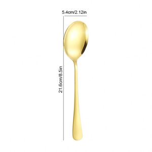 Wholesale Gold Wedding Serving Set Stainless Steel Service Cutlery Set for Restaurant Party - Product Image 6