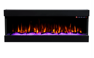 2025 Neuestes Modell Elektrischer Kamin Modernes Haushalts gerät Stahl heizung mit Fernbedienung Einfache Installation in Innenräumen - Product Image 2