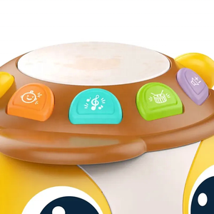 แก้วทัมเบลอร์ของเล่นสำหรับเด็ก<span class=keywords><strong>0</strong></span>-<span class=keywords><strong>1</strong></span><span class=keywords><strong>ปี</strong></span>, กลองดนตรีใช้งานได้หลากหลายสำหรับเด็กปฐมวัย - Product Image 5