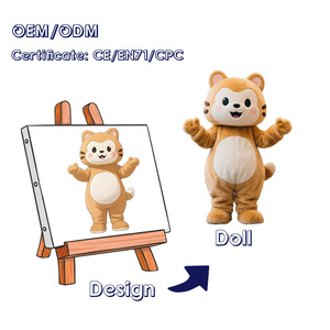 Customized Low MOQ Animal <b>Mascot</b> Plush Toy Wholesale Custom Animal Shaped <b>Mascot</b> Plush Toys - Product Image 1
