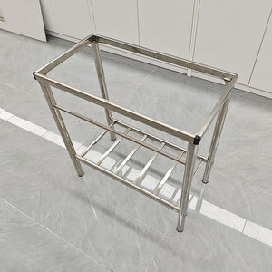 Fregadero de lavabo Simple de acero inoxidable para exteriores de pie para cocina, lavadero, jardín con banco de trabajo - Product Image 4