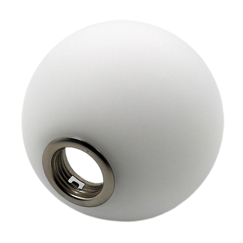 Pantalla De Lámpara De Vidrio Blanco Mate – Repuesto Para Casquillo G9 – 150mm Diámetro X 185mm Alto