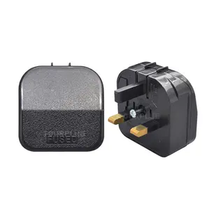 Manufacturer Wholesale 3 pin Travel Plug Converter Adapter EU to UK travel plug adapter converter