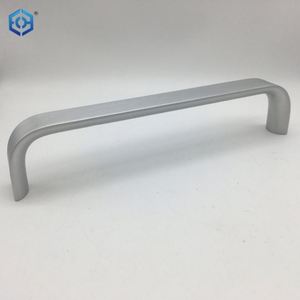 Poignée de porte en aluminium argenté pour porte coulissante - Product Image 1