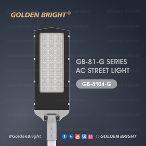 골든 브라이트 AC LED 가로등 <span class=keywords><strong>200W</strong></span> 방수 IP66 IK09 야외 조명 - Product Image 1