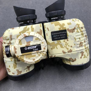 بوصلة BAK4 موشور منظار عائم 7X50 تلسكوب ثنائي العينين مقاوم للماء ، يستخدم للركوب مع البوصلة - Product Image 1