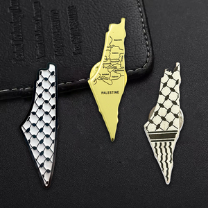 <span class=keywords><strong>2025</strong></span> New bán buôn palestinian khăn Trâm ve áo Pin huy hiệu kim loại palestine bản đồ quà Tặng lưu niệm - Product Image 6