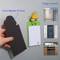 GemFully Venta al por Mayor Nuevas Innovaciones Buen Precio Notas Adhesivas de Anime y Dibujos Animados Blocs de Notas Magnéticos Bloc de Notas Personalizado para Refrigerador