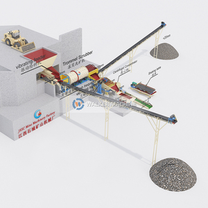 Equipo de Minería de Separación de Oro de Alta Tasa de Recuperación, Planta Completa de Lavado de Oro Aluvial con Trommel - Product Image 1