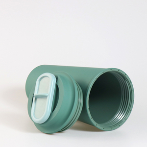 Vaso de Café de Plástico PP Libre de BPA con Pajita de Silicona, Ecológico, Deportivo, 500 ml, para Fitness - Product Image 3