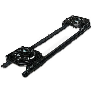 Plateau pivotant universel pour siège de voiture à 360 degrés avec base rotative et rail de glissière électrique à longue course de 1400 mm - Product Image 1
