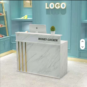 Factory Price <b>Small</b> Front <b>Desk</b> Reception Counter Beauty Salon Front Reception <b>Desk</b> Boutique Restaurant Reception Counter - Product Image 6