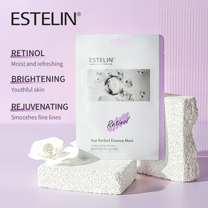 ESTELIN Retinol <span class=keywords><strong>Age</strong></span> <span class=keywords><strong>Perfect</strong></span> Reduce las Arrugas Mascarilla de Esencia Reafirmante, Mascarilla de Limpieza Profunda - Product Image 4