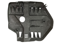 Couvre-moteur en fibre de carbone sèche style EVE pour BMW G87 M2 G80 M3 G82 M4
