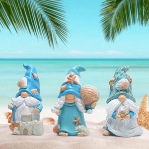 Nouveau produit transfrontalier : Figurine de résine explosive, Elfes, Fées, Nains de plage, pour intérieur et extérieur, thème Océan <span class=keywords><strong>d</strong></span>'<span class=keywords><strong>été</strong></span>, Souvenir - Product Image 3