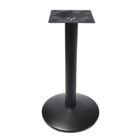 Personnalisé de haute qualité industriel robuste pieds de meubles en métal démonté soudé base de table moderne
