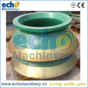 Pieza de Fundición de Acero con Alto Contenido de Manganeso <span class=keywords><strong>GP300</strong></span>, Cono Cóncavo y Manto para Minería - Product Image 3