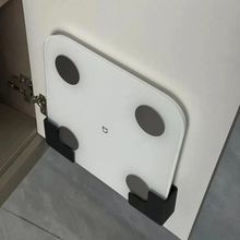 Estante de almacenamiento para báscula electrónica montado en la pared, rectangular, de una sola capa, para organizar la báscula de peso corporal - Product Image 3