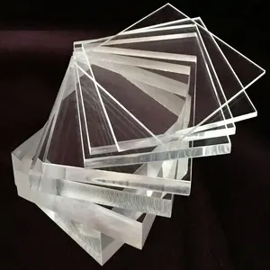 Clear Crystal Cast Color Solid Acrylic Plastic Sheet Board For Building Material