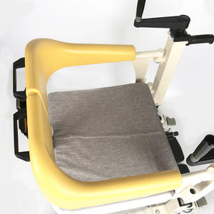 Véhicule de transfert pour fauteuil roulant Soins pour personnes handicapées Convoyeur de patient portable réglable en toute sécurité Chaise d'allaitement Chaise élévatrice avec commode - Product Image 6
