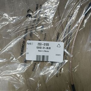 135103-01-06.00 Câble coaxial S-M-A vers S-M-A 6 pouces - Product Image 1