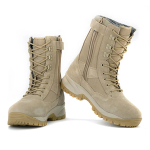 Botas de Senderismo de Corte Alto RT600 a Precio de Fábrica, Color <span class=keywords><strong>Arena</strong></span>, Botas de Entrenamiento para <span class=keywords><strong>Hombre</strong></span>, Botas de Corte Alto con Cremallera para <span class=keywords><strong>Hombre</strong></span> en Color <span class=keywords><strong>Arena</strong></span> - Product Image 2