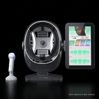 3D AI Facial Skin Analyzer 8-Spectrum Skin Condition Detector With Hand-held Probe for Beauty Salon