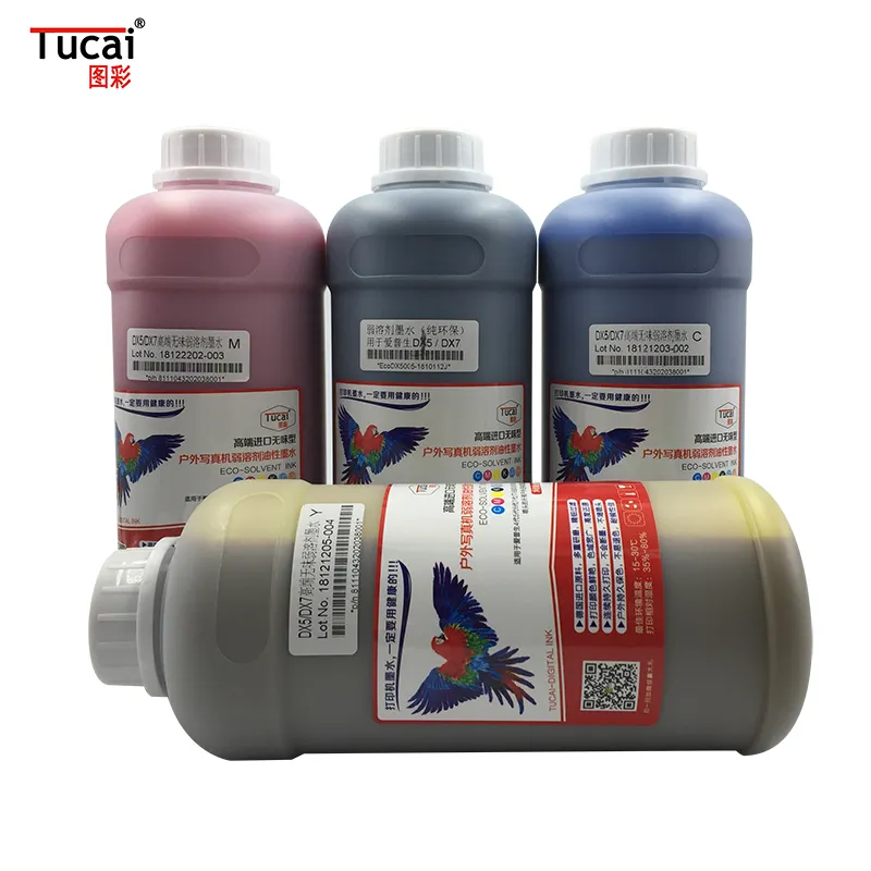 High quality good price Outdoor Eco Solvent pigment For Epson DX4 DX5 DX7