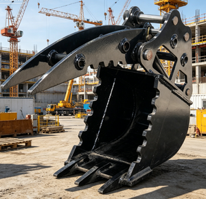 Pouce hydraulique pour mini-excavatrice, pince de démolition robuste pour déblaiement de terrain - Product Image 3
