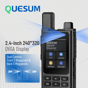 QUANSHENG MP70s 4G PoC Talkie-walkie Android sans fil GPS résistant à l'eau Portée supérieure à 5000 km - Product Image 5